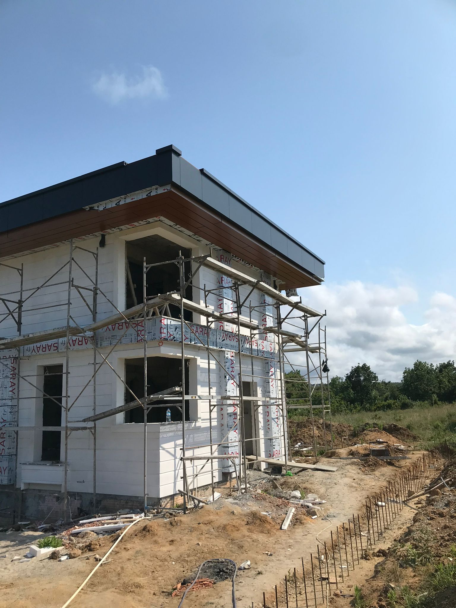 Saray Alüminyum Kompozit Panel Villa Cephe Kaplama
